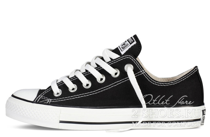 Кеды Converse All Star Low CHUCK TAYLOR Black White M9166 черные
