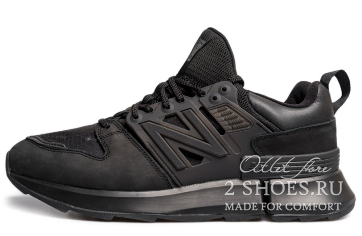 Кроссовки New Balance RC-2 Tokyo Design Black Triple  черные