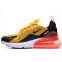 Кроссовки женские Nike Air Max 270 Tiger Orange University Gold