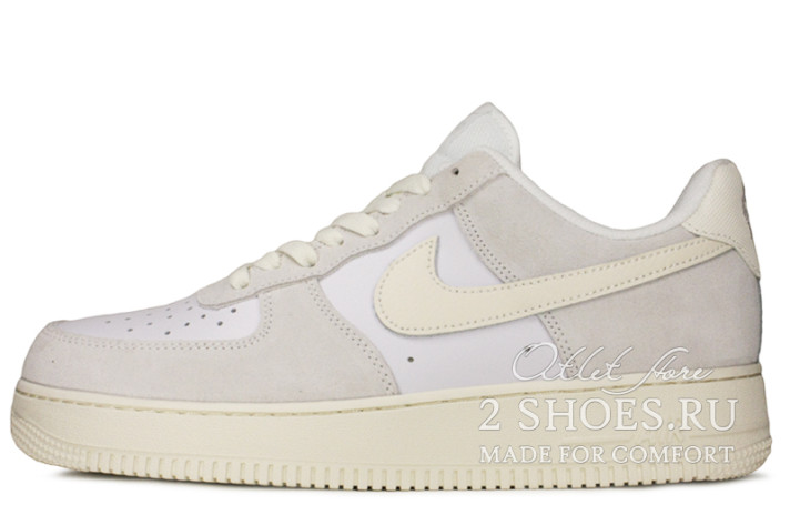 Кроссовки Nike Air Force 1 Low Sail Platinum Tint CW7584-100 серые