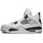 Кроссовки мужские Nike Air Jordan 4 White Military Black