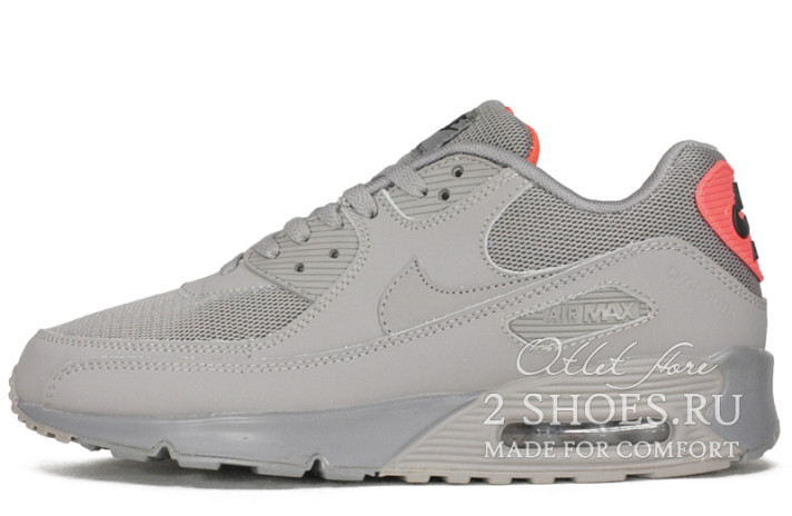 Кроссовки Nike Air Max 90 Moscow Smoke Grey DC4466-001 серые