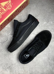 Кеды Vans Old Skool Black живое фото 1
