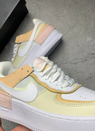 Кроссовки Nike Air Force 1 Low Shadow White Spruce Aura живое фото 3