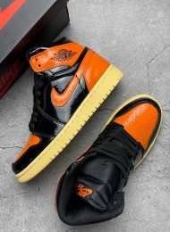 Кроссовки Nike Air Jordan 1 High Shattered Backboard 3.0 живое фото 2