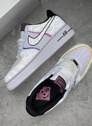 Кроссовки Nike Air Force 1 Low Day of Dead живое фото 2