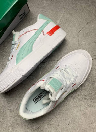 Кроссовки Puma Cali Sport Mix White Mint Red живое фото 2